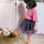 Custom Color Knee-length Mesh Layered Girl Skirt